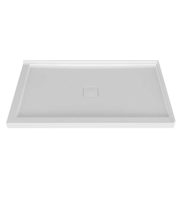 Base de douche acrylique avec drain magnétique