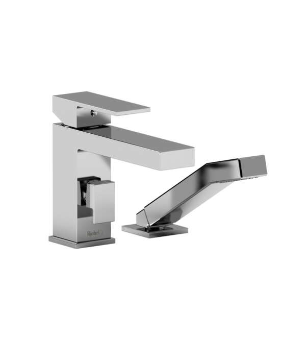 Robinet de bain 2 pièces avec douchette KUBIK
