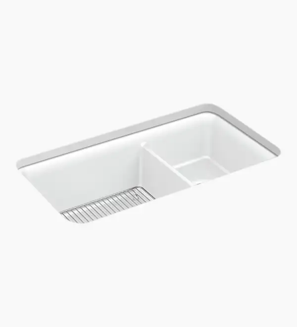 Évier de cuisine simple en sous-surface