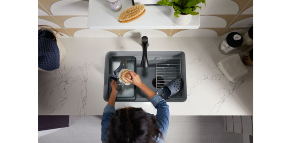 Évier de cuisine simple à installation en sous-surface – Image 5