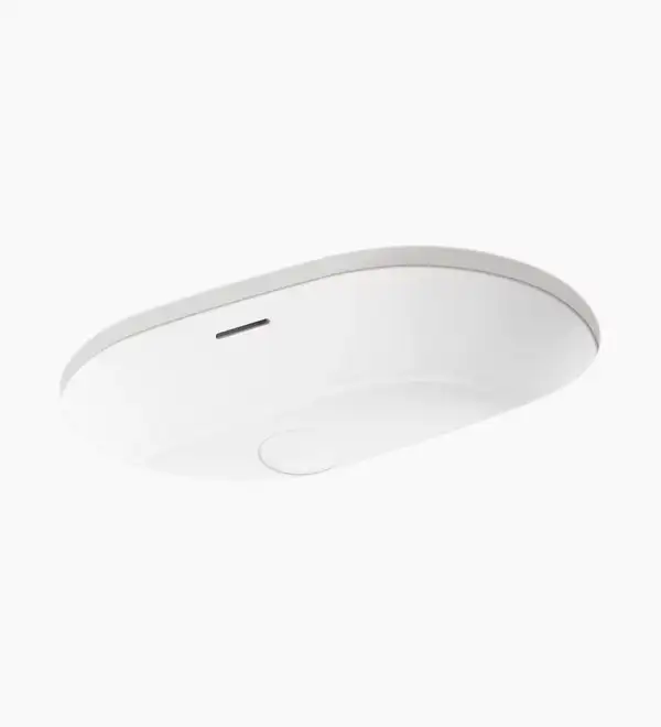 BRAZN oval undermount bathroom sink