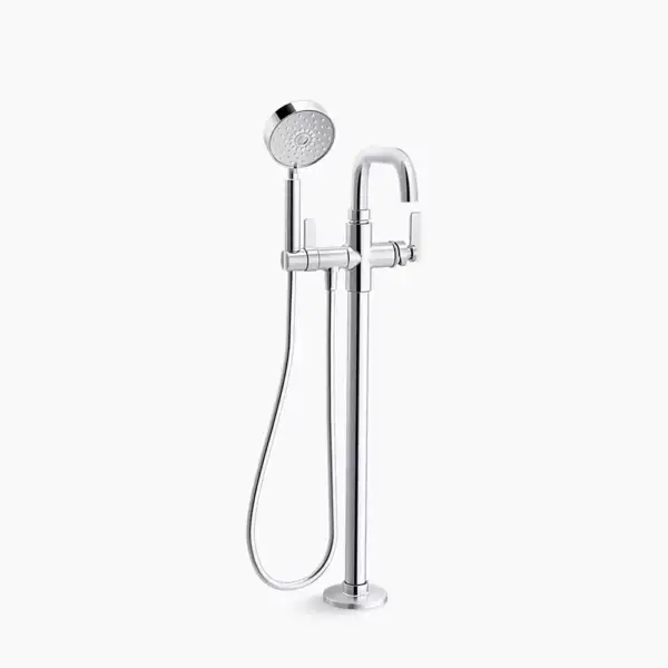 Robinet de bain sur pied avec douchette CASTIA
