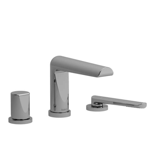 Garniture de robinet de bain 3 trous avec douchette PARABOLA