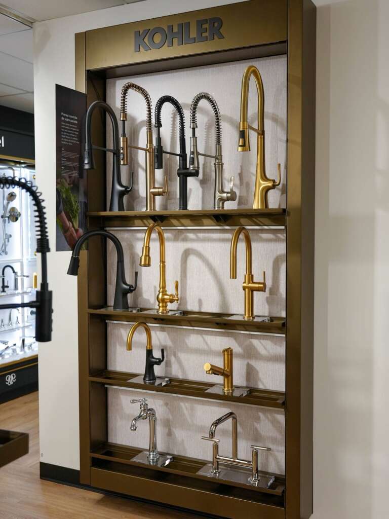 Robinets de cuisine KOHLER présentés chez Thalassa Laval